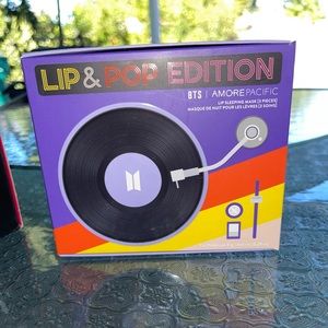 BTS lip and pop edition Laneige lip sleeping mask